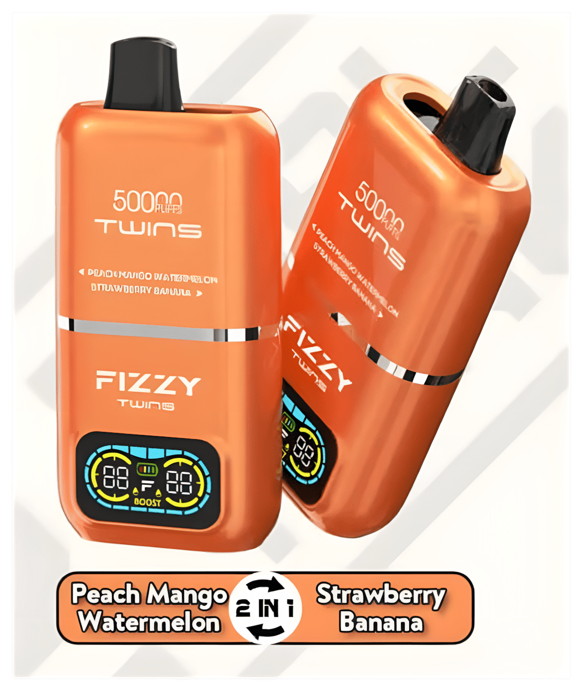 FIZZY TWINS DWUSMAKOWE 50000 PUFFS - obrazek 12
