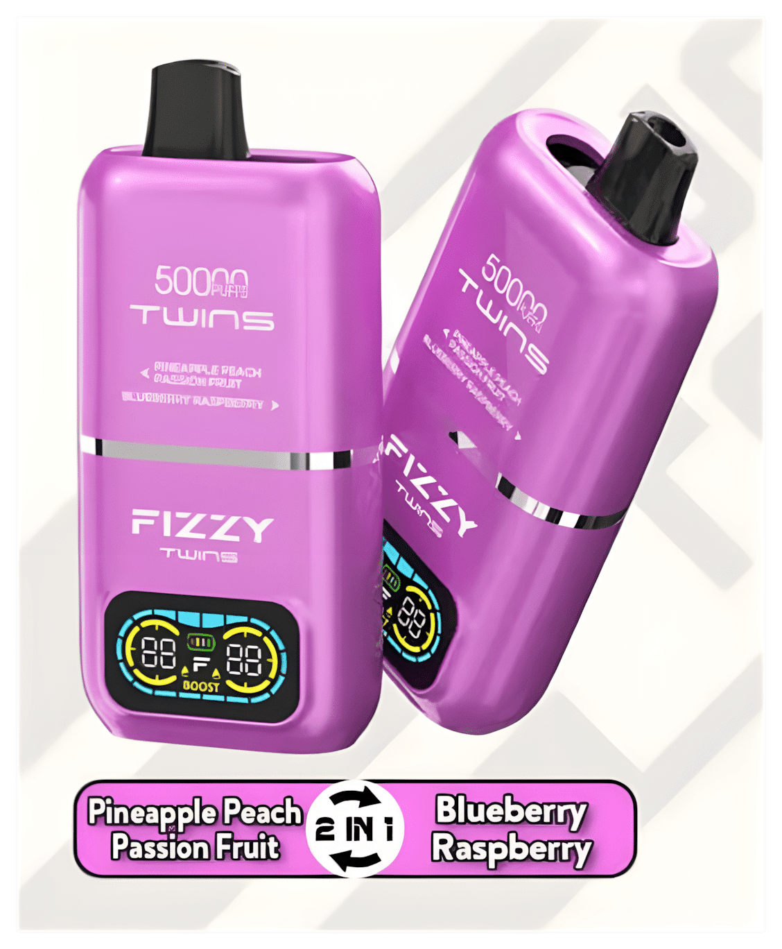 FIZZY TWINS DWUSMAKOWE 50000 PUFFS - obrazek 11