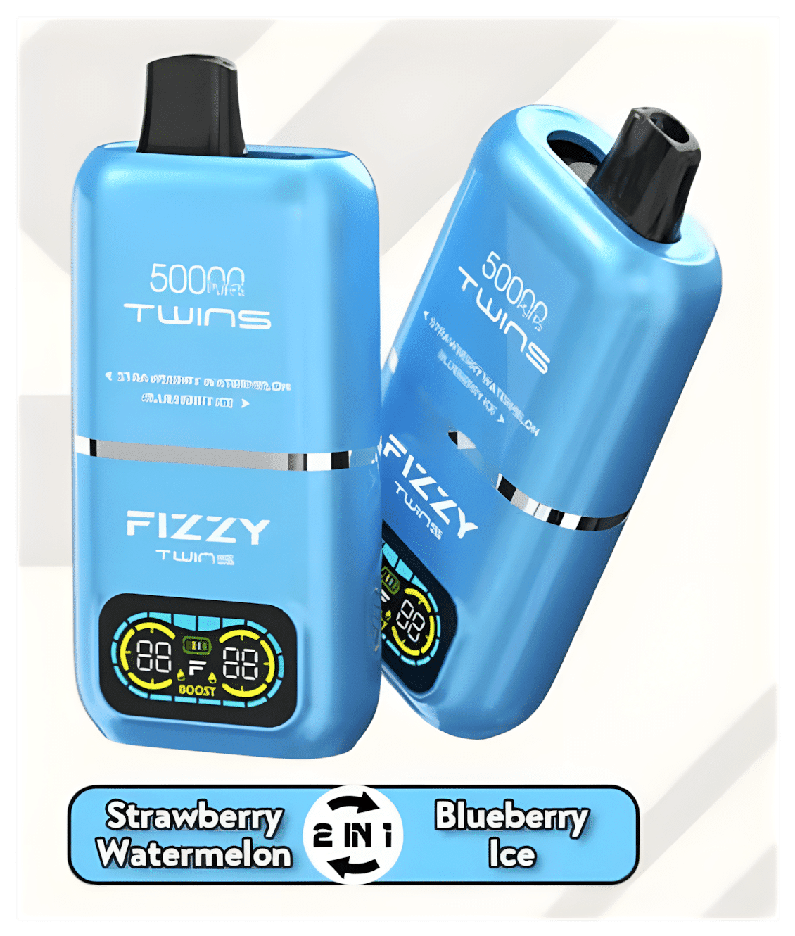 FIZZY TWINS DWUSMAKOWE 50000 PUFFS - obrazek 6