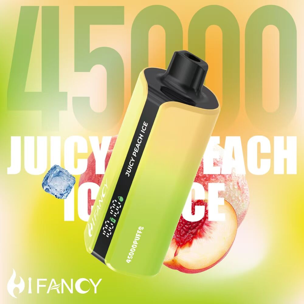 Juicy Peach Ice vape with 45000 puffs