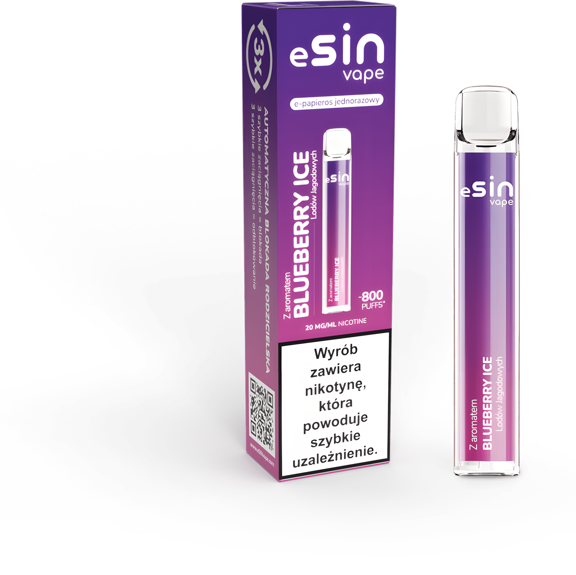Esin Vape 800 puffs - obrazek 6