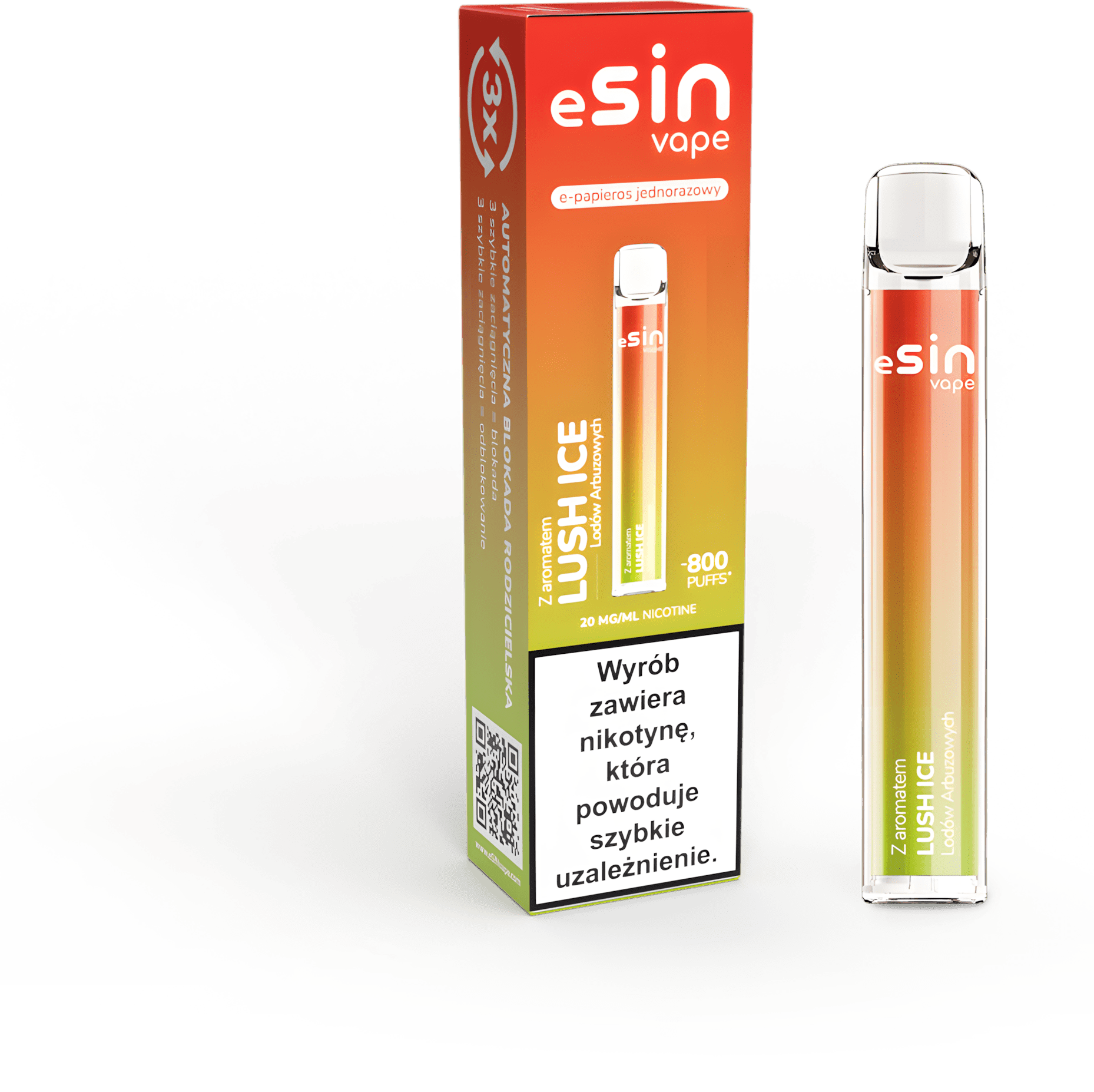 Esin Vape 800 puffs - obrazek 3