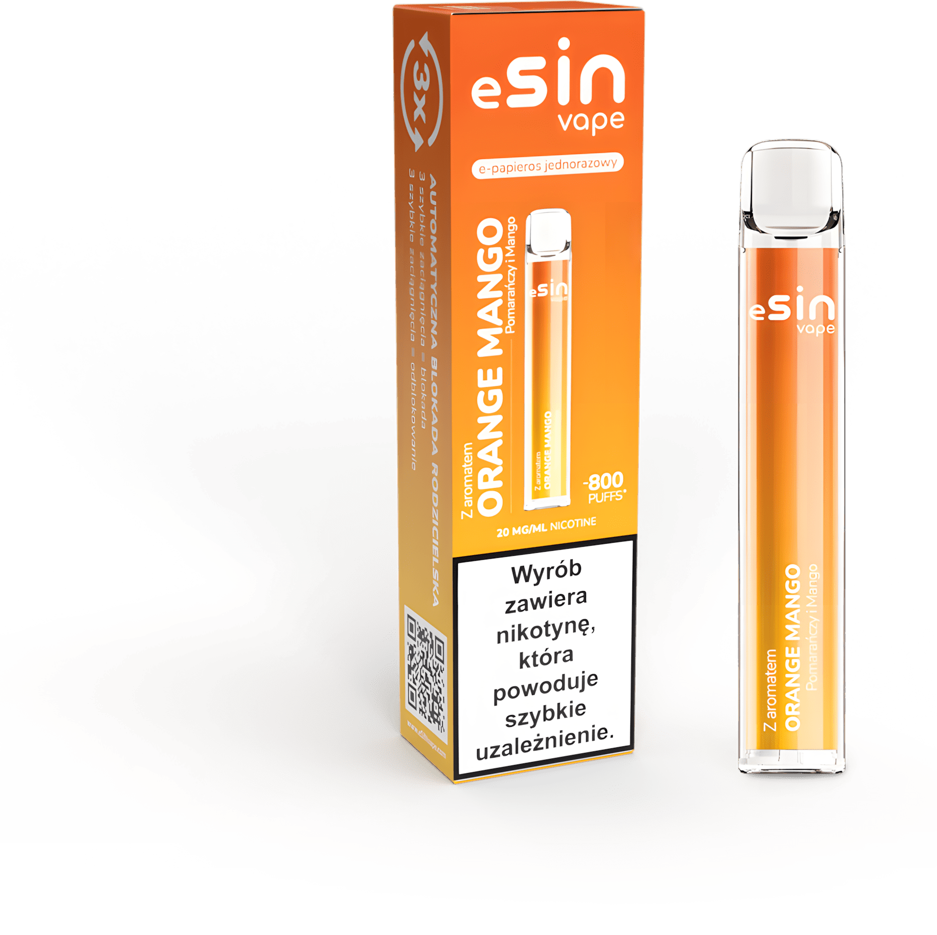 Esin Vape 800 puffs - obrazek 2