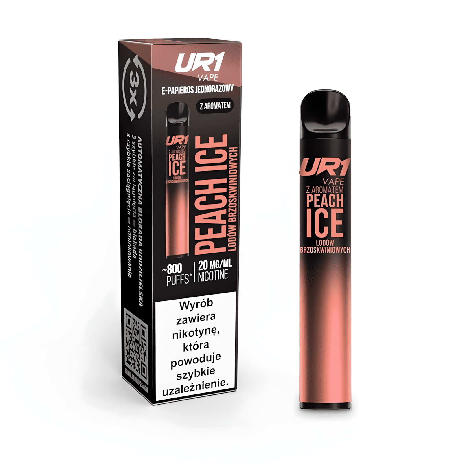 Ur1 Vape 800 puffs - obrazek 3