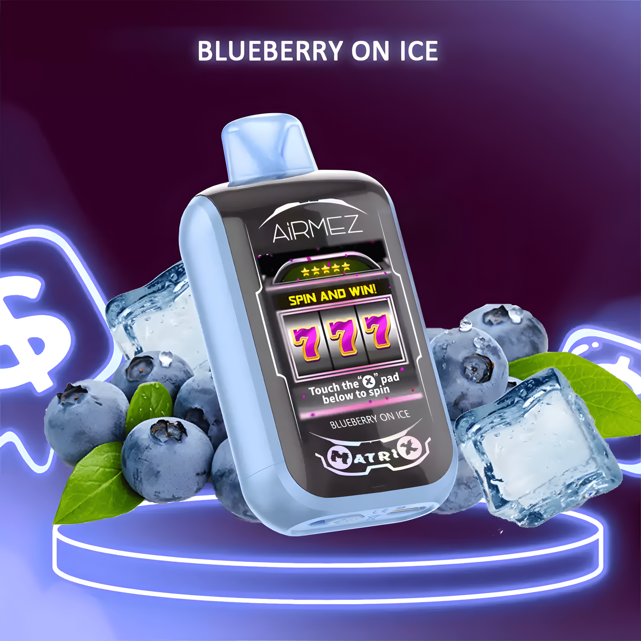 Airmez Matrix Pro 30000 Puffs Blueberry On Ice
