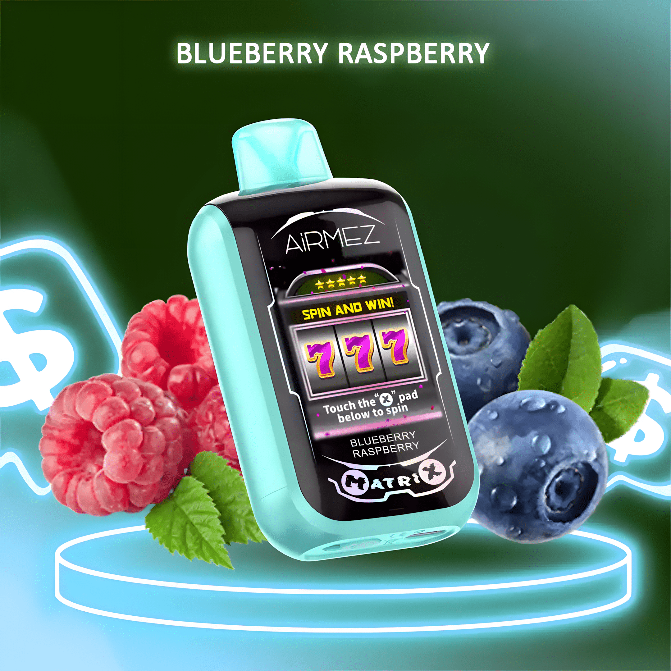 Airmez Matrix Pro 30000 Puffs Blueberry Raspberry