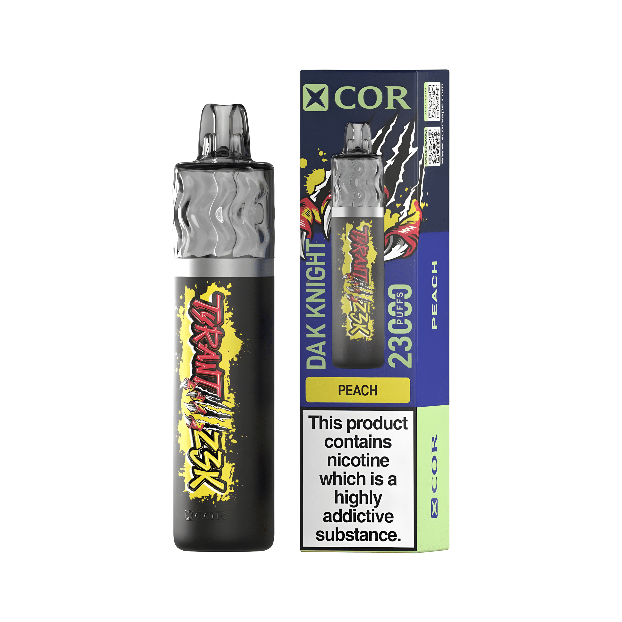 Xcor Tyrant 23000 Puffs Jednorazowki E Papierosy Peach