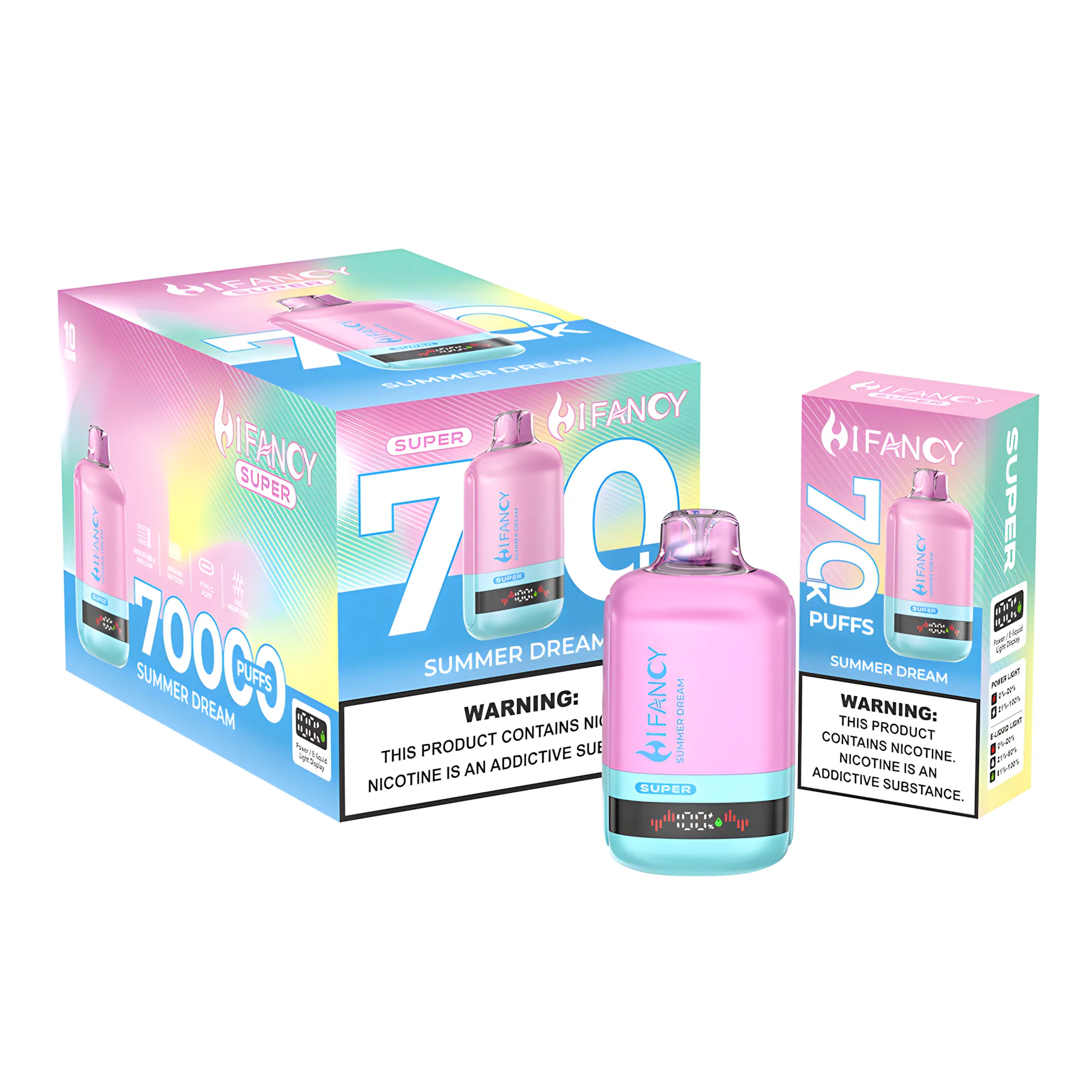 HiFancy Super 70000 Puffs - Summer Dream (Box)