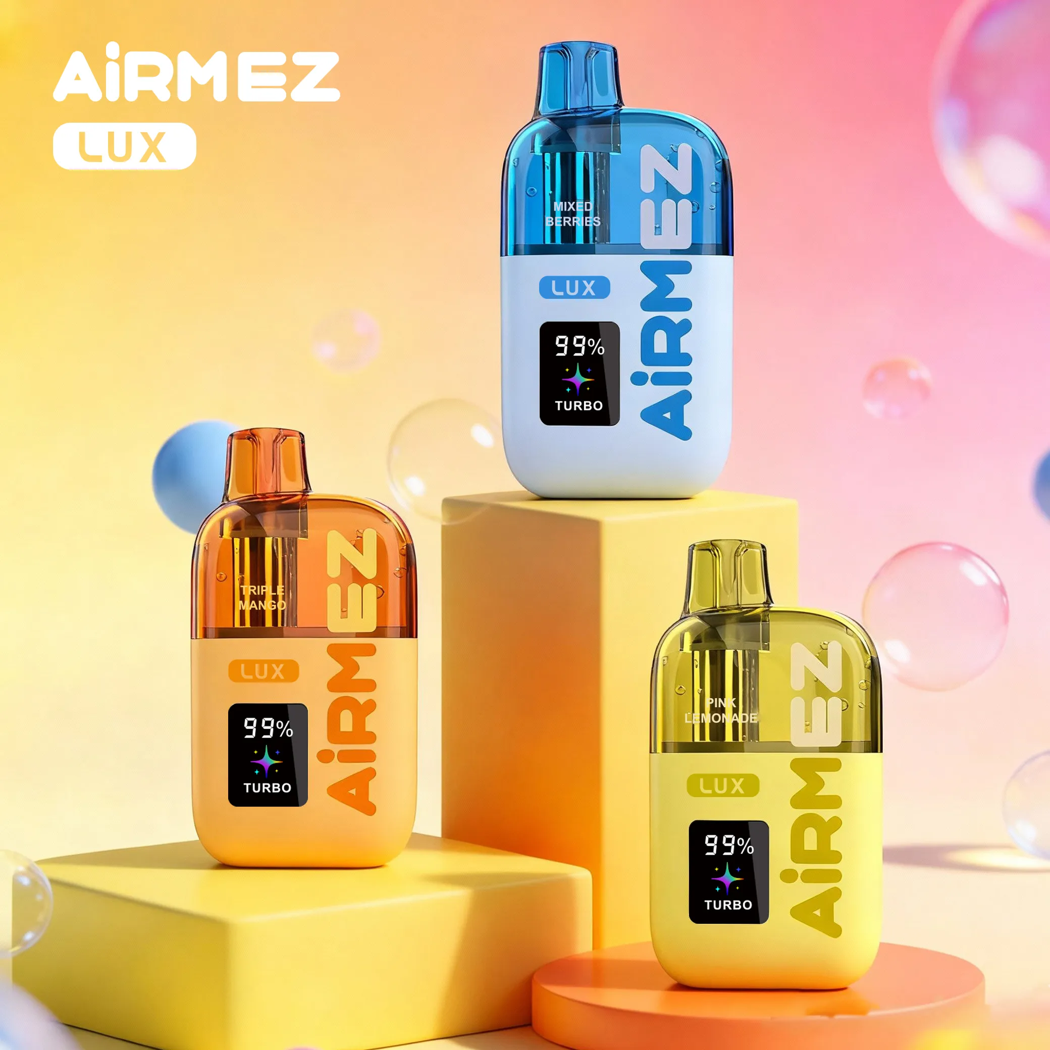 airmez lux 60k jednorazowy e papieros 2% – 60000 puffs | podwójna cewka mesh