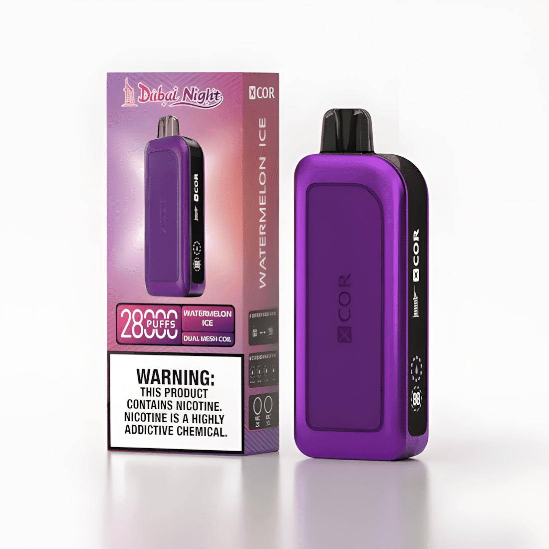 XCOR DUBAI NIGHT 28000 PUFFS - Image 2