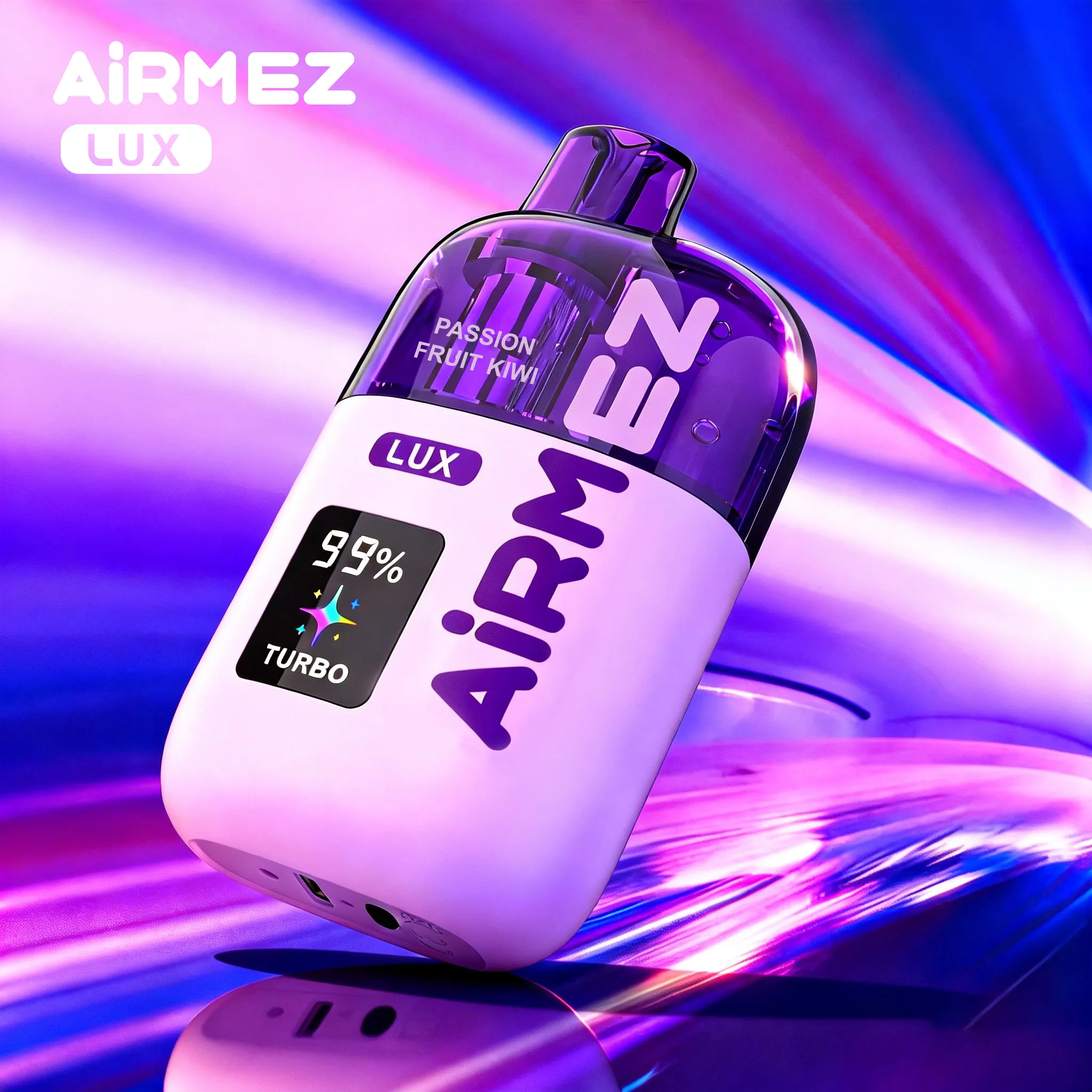 airmez lux 60k jednorazowy e papieros 2% – 60000 puffs | podwójna cewka mesh